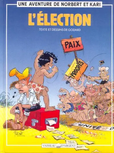 Couverture de l'album Norbert et Kari Tome 5 L'élection