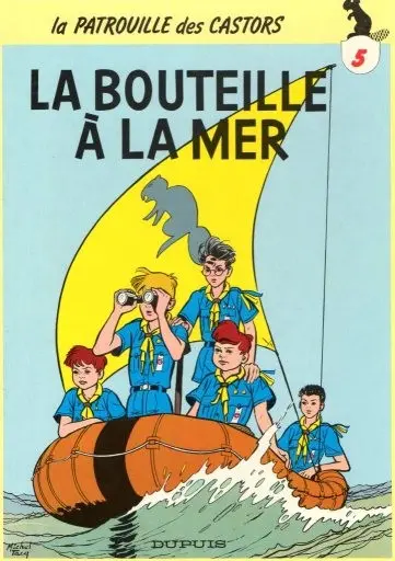 Couverture de l'album La Patrouille des Castors Tome 5 La bouteille à la mer