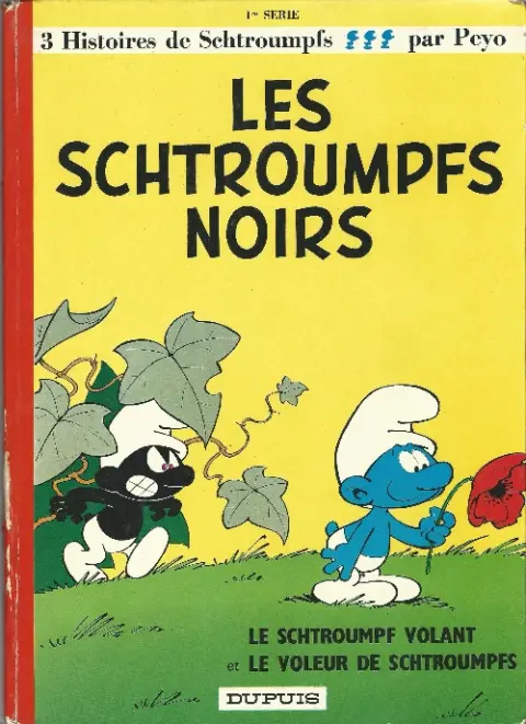 Couverture de l'album Les Schtroumpfs Tome 1 Les Schtroumpfs noirs