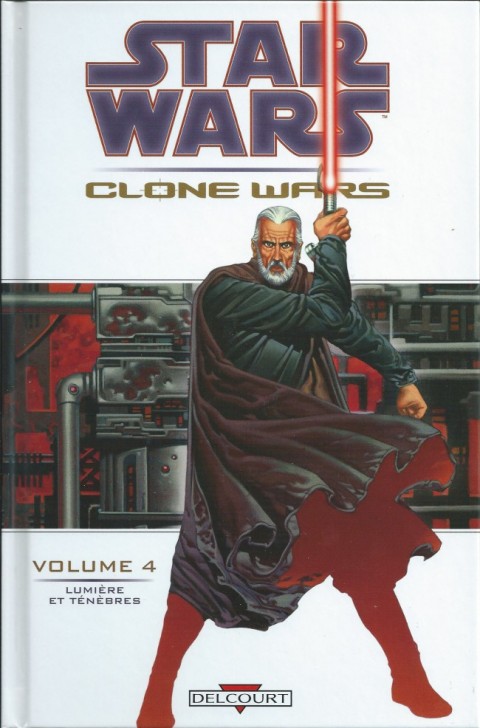 Couverture de l'album Star Wars - Clone Wars Tome 4 Lumière et Ténèbres