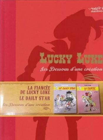 Couverture de l'album Lucky Luke Les Dessous d'une création Tome 17 Le Daily Star - La Fiancée De Lucky Luke