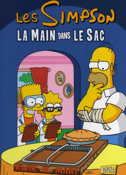 Les Simpson Tome 34 La main dans le sac
