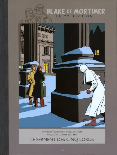 Blake et Mortimer La Collection Tome 21 Le serment des cinq lords