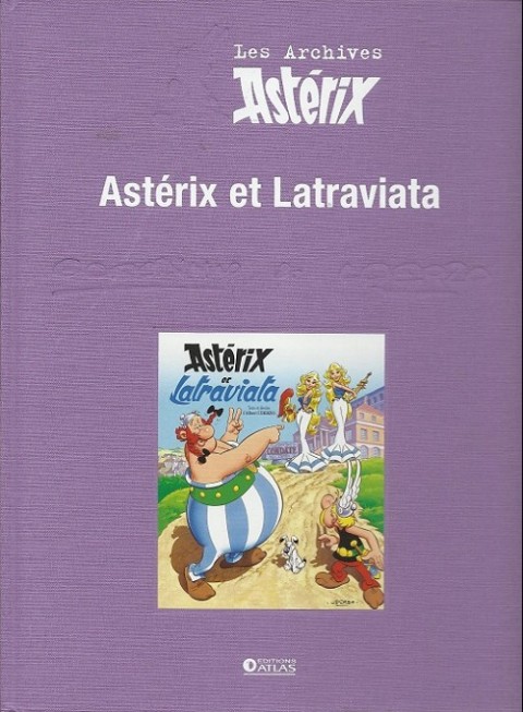 Couverture de l'album Les Archives Asterix Tome 30 Astérix et Latraviata