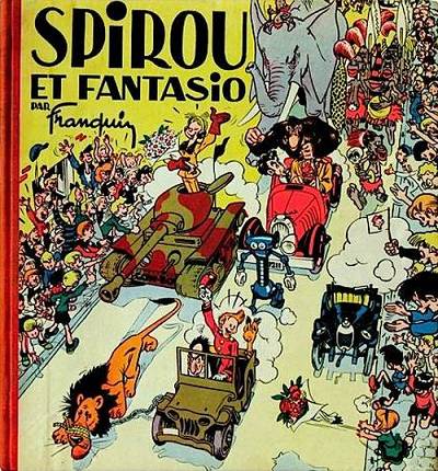 Couverture de l'album Spirou et Fantasio Spirou et Fantasio par Franquin