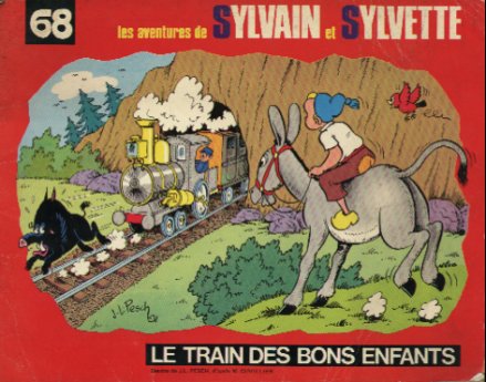 Couverture de l'album Sylvain et Sylvette Tome 68 Le train des bons enfants