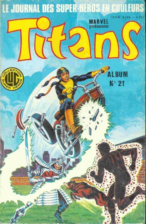 Couverture de l'album Titans Album N° 21
