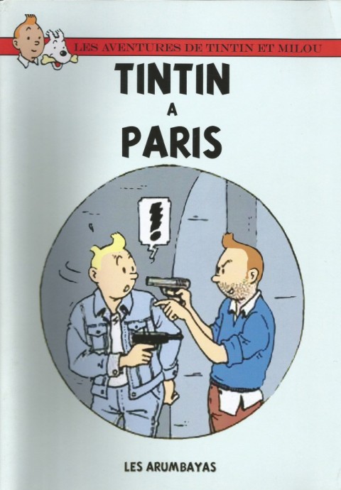 Couverture de l'album Tintin Tintin à Paris