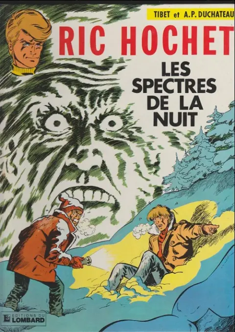 Couverture de l'album Ric Hochet Tome 12 Les spectres de la nuit