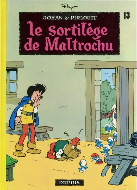 Couverture de l'album Johan et Pirlouit Tome 13 Le sortilège de maltrochu