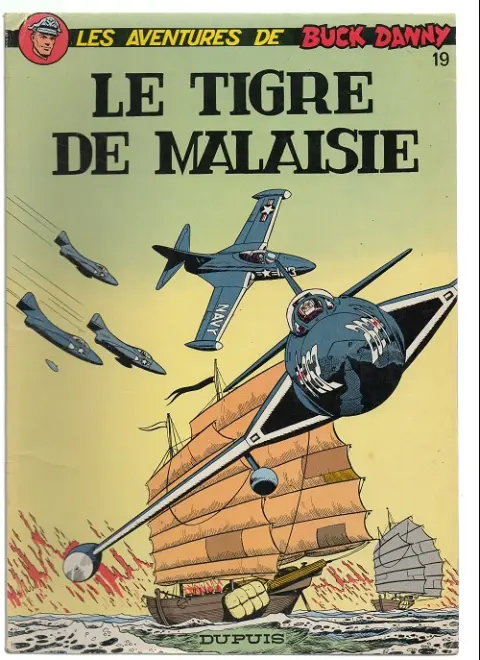 Couverture de l'album Buck Danny Tome 19 Le tigre de malaisie