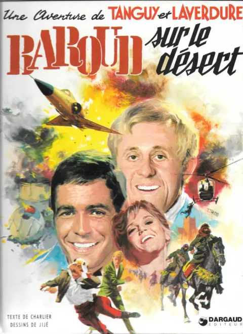 Couverture de l'album Tanguy et Laverdure Tome 14 Baroud sur le désert