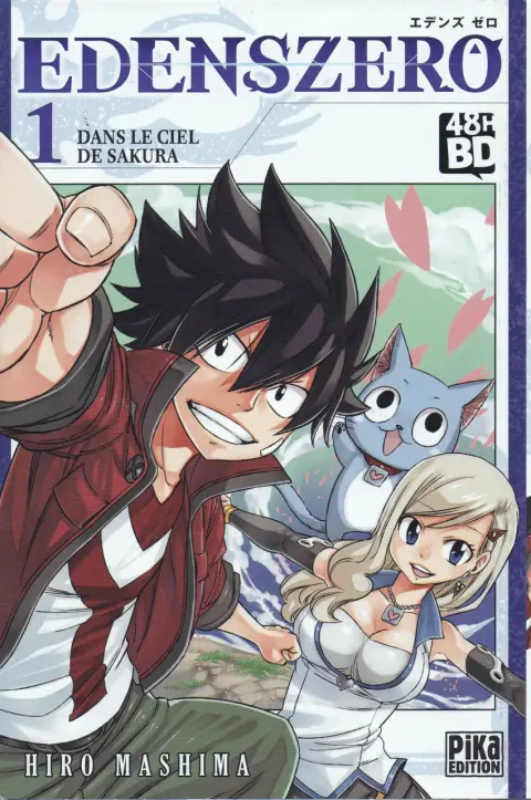 Couverture de l'album Edens zero 1 Dans le ciel de Sakura