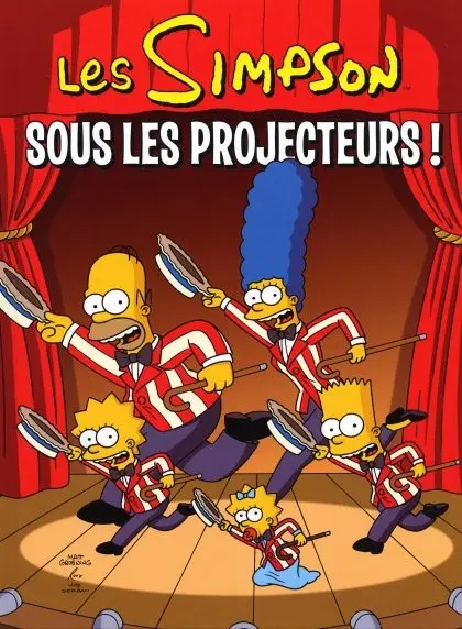 Les Simpson Tome 13 Sous les projecteurs !
