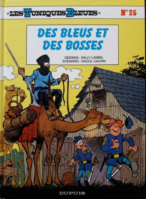 Couverture de l'album Les Tuniques Bleues Tome 25 Des bleus et des bosses