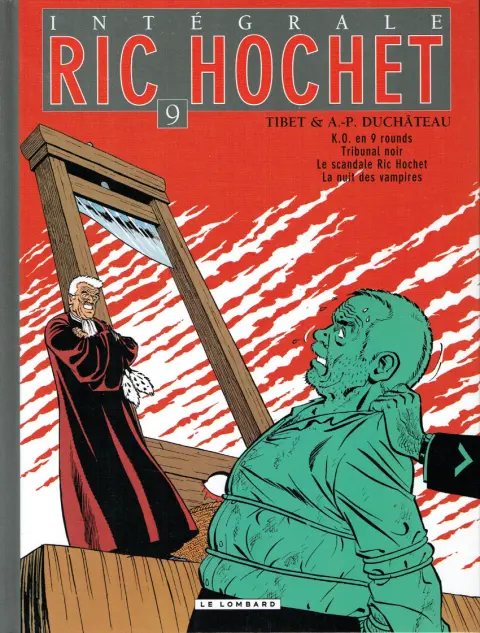 Couverture de l'album Ric Hochet Intégrale Tome 9