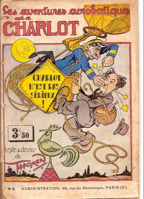 Couverture de l'album Charlot 1ère Série - SPE Tome 8 Charlot n'est pas sérieux !