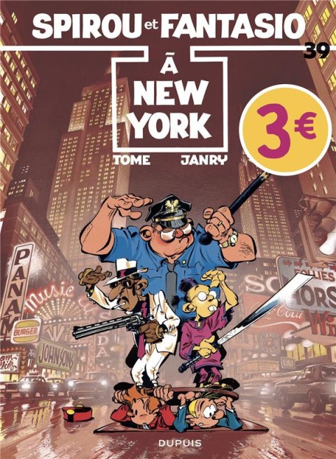 Spirou et Fantasio Tome 39 Spirou à New York