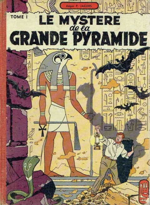 Couverture de l'album Blake et Mortimer Tome 3 Le mystère de la Grande Pyramide - Le Paryrus de Manéthon