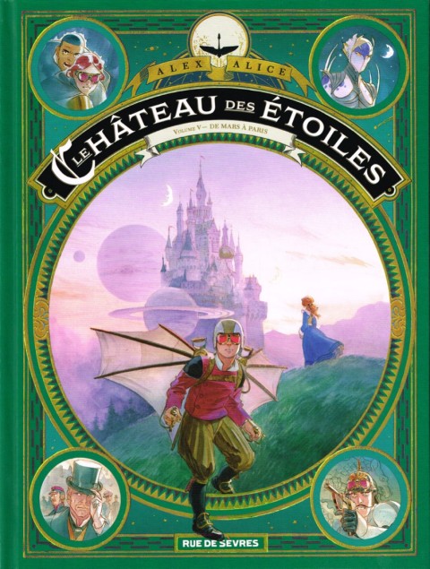Couverture de l'album Le Château des étoiles Volume V De Mars à Paris
