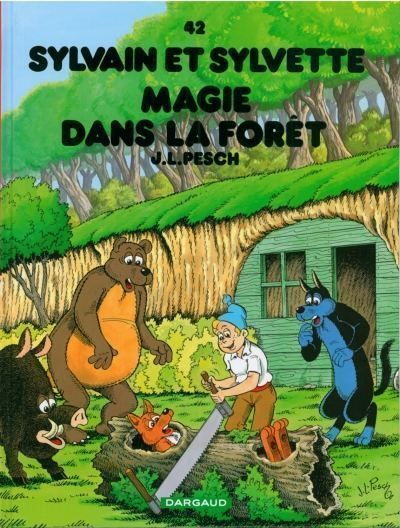Couverture de l'album Sylvain et Sylvette Tome 42 Magie dans la forêt