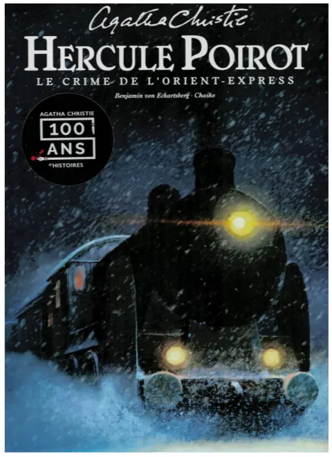 Couverture de l'album Hercule Poirot Tome 1 Le crime de l'Orient-Express
