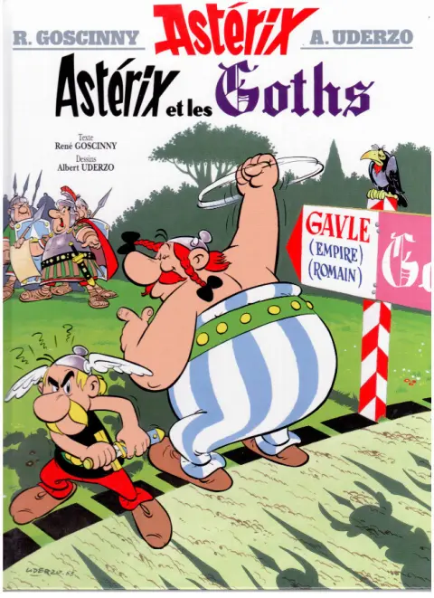 Couverture de l'album Astérix Tome 3 Astérix et les Goths
