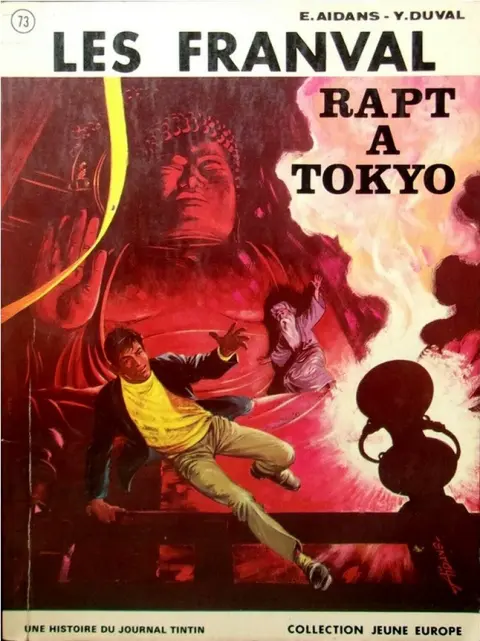 Couverture de l'album Les Franval Tome 7 Rapt à Tokyo