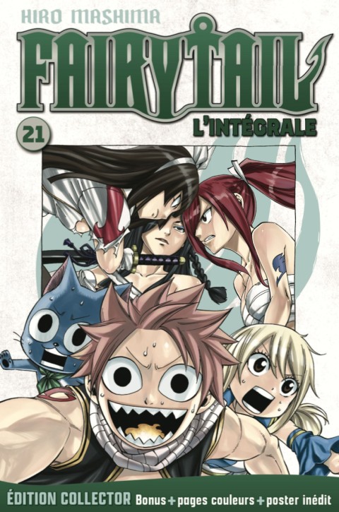 Couverture de l'album Fairy Tail - Hachette Collection 21