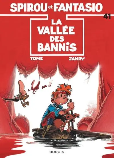 Couverture de l'album Spirou et Fantasio Tome 41 La vallée des bannis