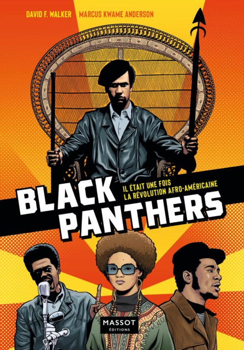 Couverture de l'album Black Panthers Il était une fois la révolution afro-américaine