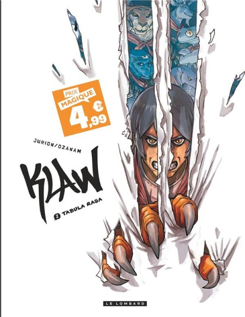 Couverture de l'album Klaw Tome 2 Tabula rasa