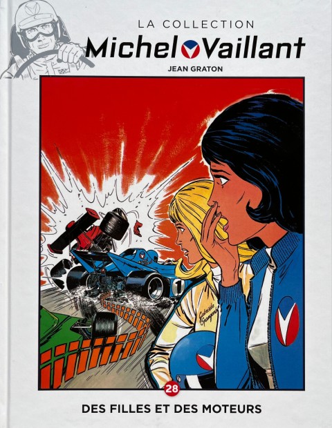 Couverture de l'album Michel Vaillant La Collection 28 Des filles et des moteurs