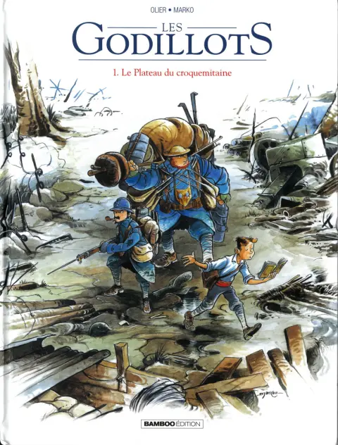 Couverture de l'album Les Godillots Tome 1 Le Plateau du croquemitaine