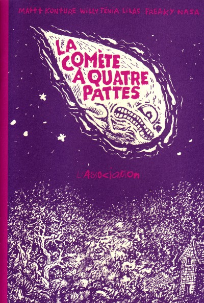 Couverture de l'album La Comète à quatre pattes