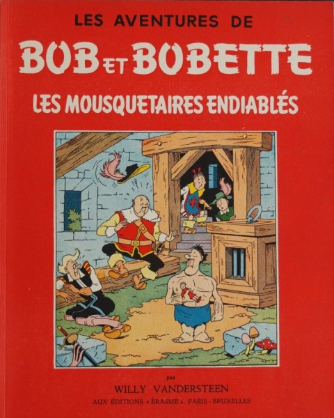 Couverture de l'album Bob et Bobette Tome 12 Les mousquetaires endiablés