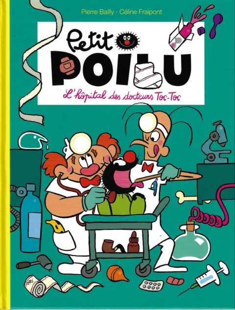 Couverture de l'album Petit Poilu Tome 11 L'hôpital des docteurs Toc-Toc