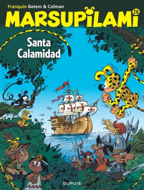 Couverture de l'album Marsupilami Tome 26 Santa Calamidad