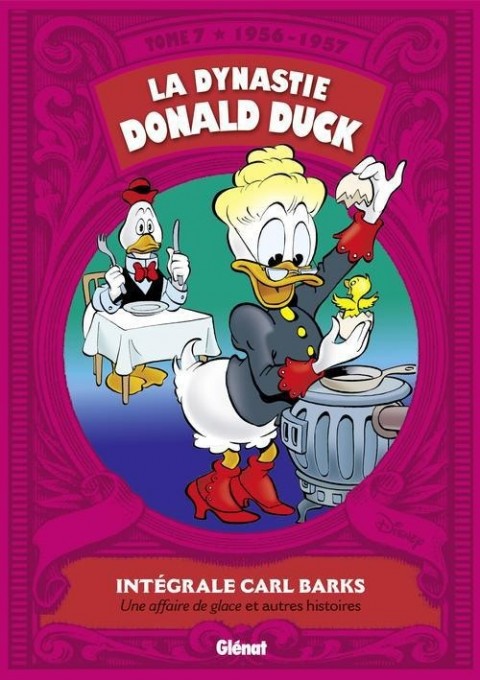 Couverture de l'album La Dynastie Donald Duck Tome 7 Une affaire de glace et autres histoires (1956 - 1957)