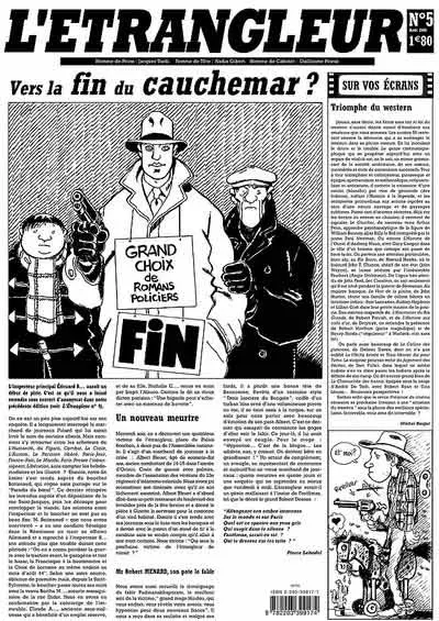 L'Étrangleur Tome 5 Vers la fin du cauchemar ?