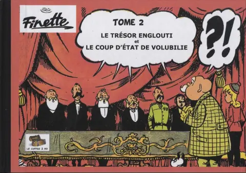 Finette Tome 2 Le trésor englouti et le coup d'état de Volubilie