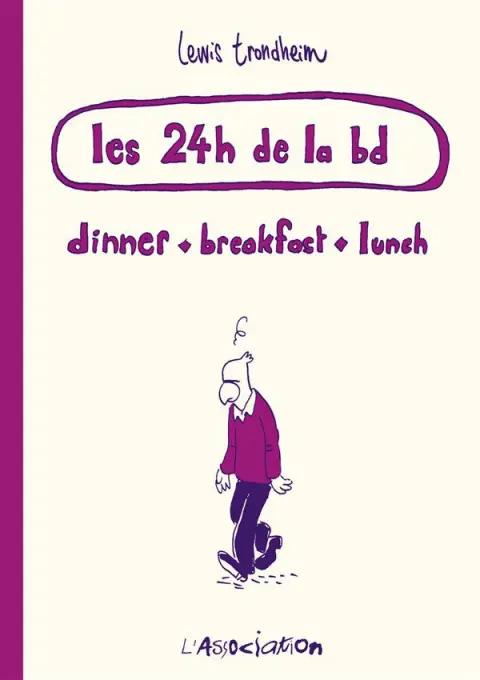 Les 24h de la bd dinner . breakfast . lunch
