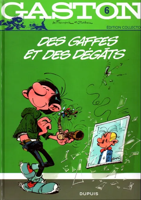 Couverture de l'album Gaston Édition Collector (Télé 7 jours) Tome 6 Des gaffes et des dégâts