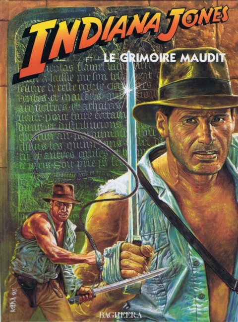 Couverture de l'album Indiana Jones Tome 3 Le grimoire maudit