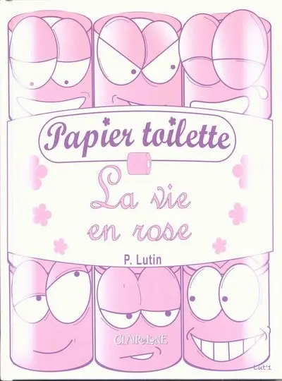 Papier toilette La vie en rose