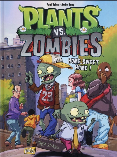 Couverture de l'album Plants vs. zombies Tome 4 Home sweet home !