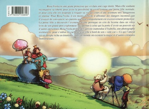 Verso de l'album Rosa Viola Tome 1