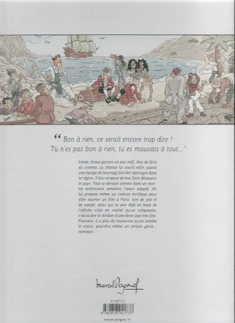 Verso de l'album Le Schpountz