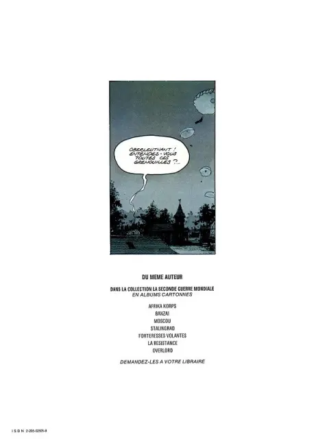 Verso de l'album La Seconde guerre mondiale - Histoire B.D. Tome 10 Overlord