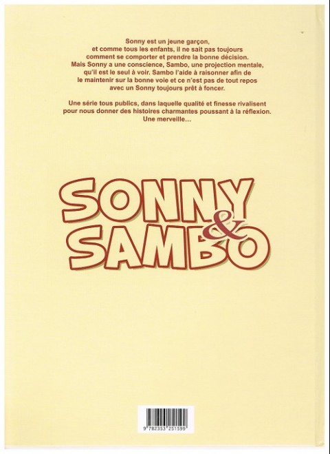 Verso de l'album Sonny & Sambo